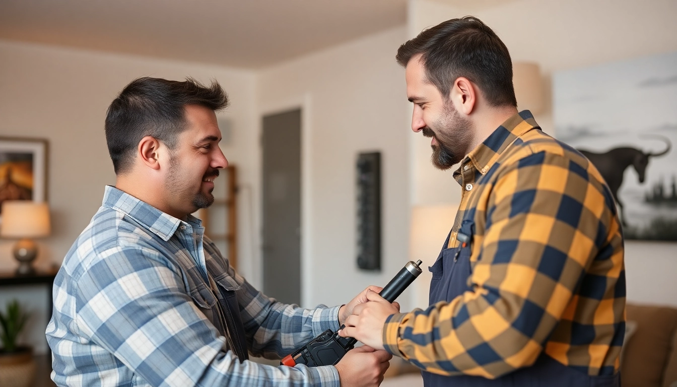 Electrician Notdienst providing expert assistance during an electrical emergency.