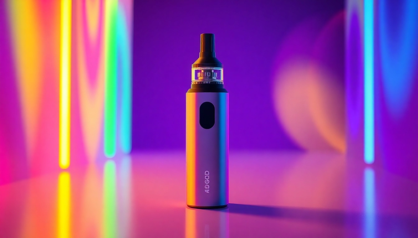 Buy HQD Surv kaufen, a vibrant, sleek vape device showcasing various flavors in a colorful design.