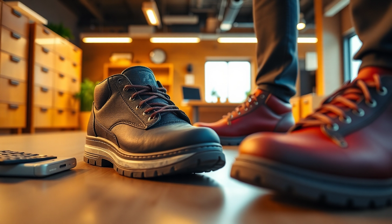 Discover durable footwear options that provide more information on comfort and style in the workplace.