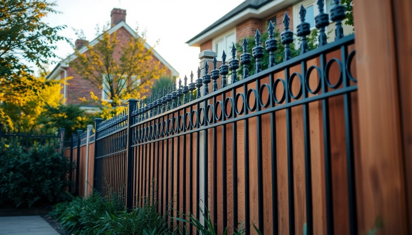 Highlight fencing companies Manchester offering quality residential fencing solutions with a stunning wooden panel installation.