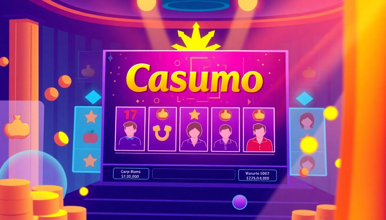 Engage with Casumo's lively online gaming experience through an inviting casino interface.