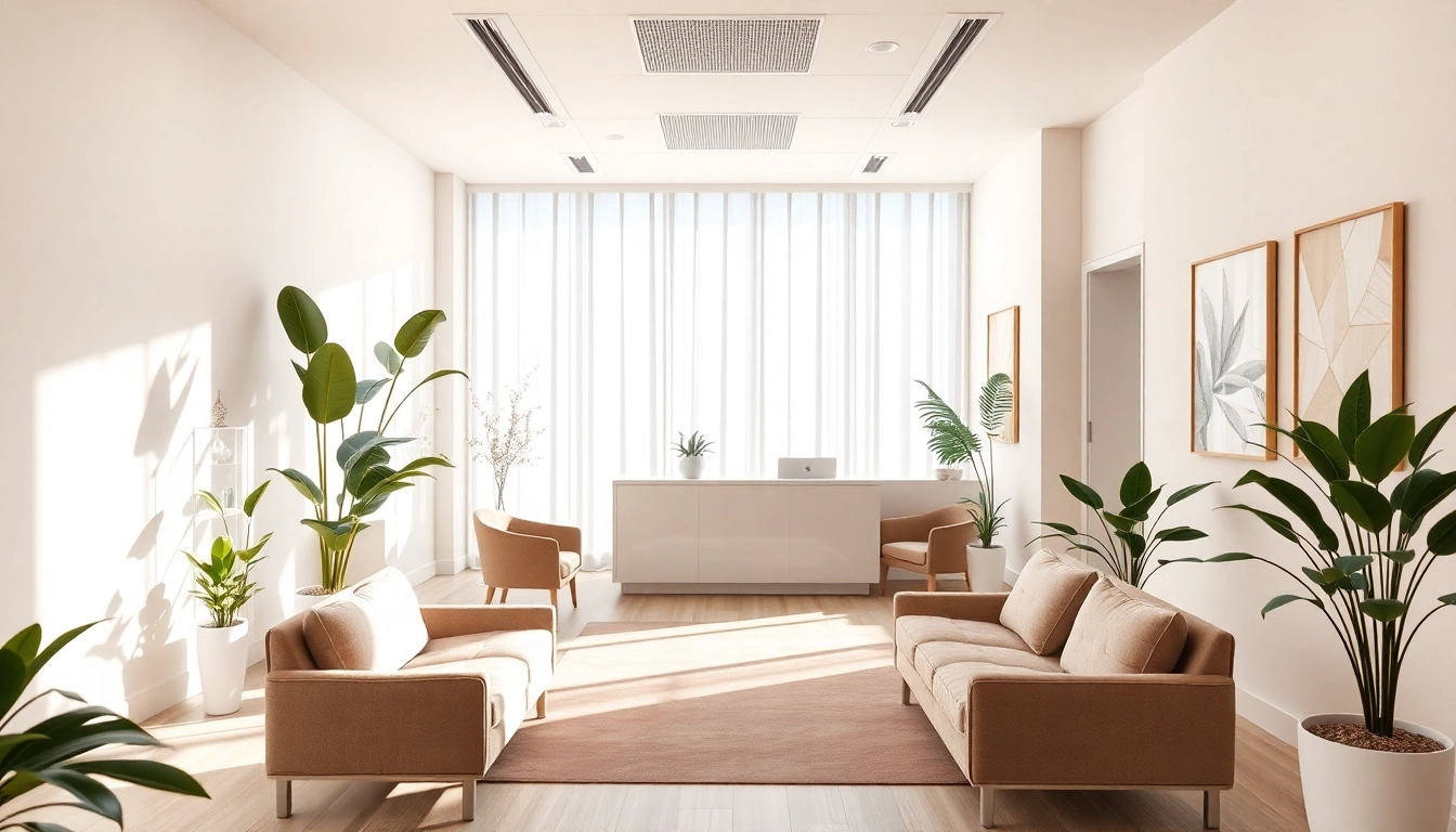 Botox-Zürich treatment room showcasing a relaxed environment with natural lighting and inviting decor.