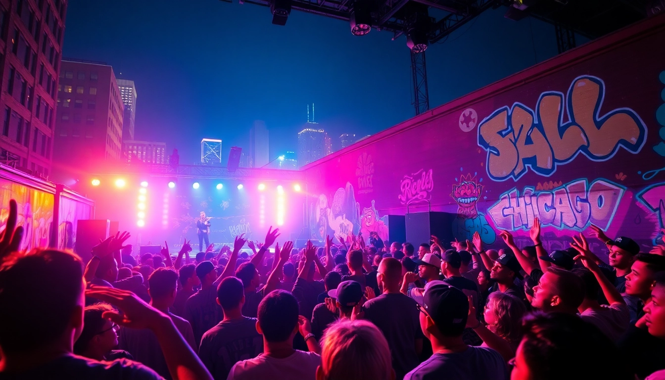 Capture the energy of Hip-hop mixtapes Chicago at a vibrant mixtape launch event in the city.